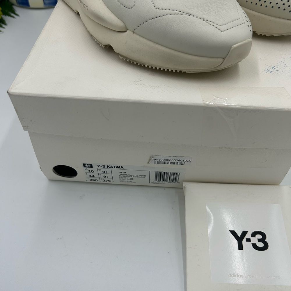 Men’s Adidas Y –3 kaiwa low top sneakers size 10 US - Picture 4 of 9